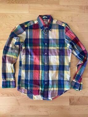 GANT Yale Co-op handloom madras shirt